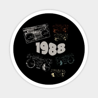 1988 on retro music Magnet